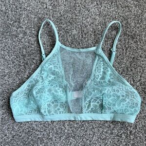 Victoria's Secret Lace Bralette in Light Blue